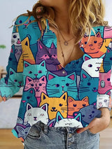 Camisa Cat Love Sua Boutique