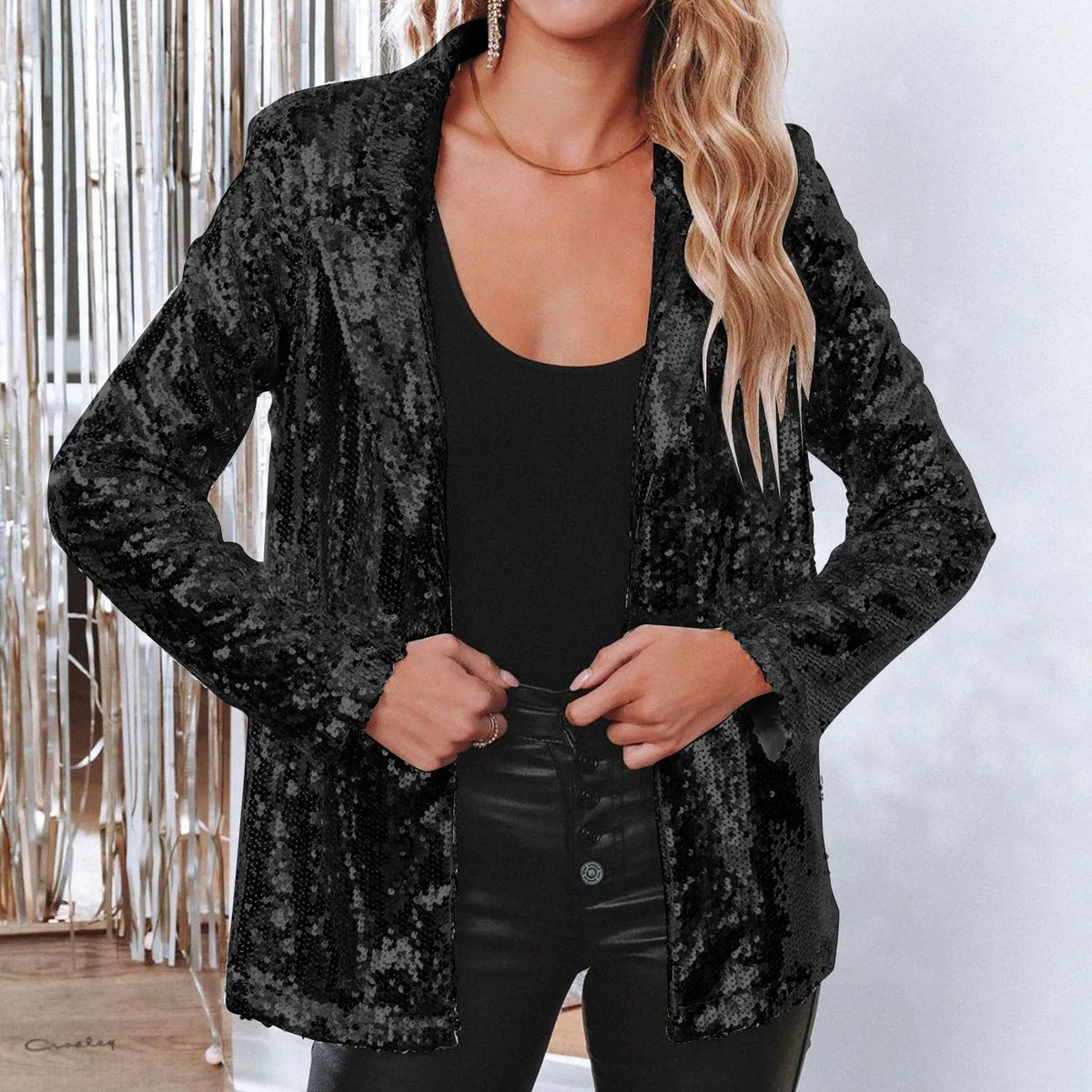 Blazer Madonna Shine use o cupom PRIMEIRACOMPRA e garanta 12%OFF