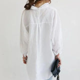 Camisa Linho Oversize Sua Boutique