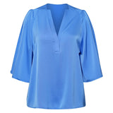 Blusa Decote V Chiffon Sua Boutique