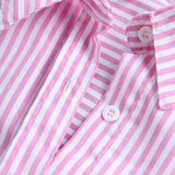 Camisa Ampla Striped Sua Boutique