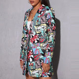 Blazer Vintage Prints Sua Boutique