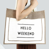 Bolsa Hello Weekend Sua Boutique