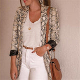 Blazer Animal Print Serpent Sua Boutique