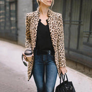 Blazer Long Animal Print Leopard Sua Boutique