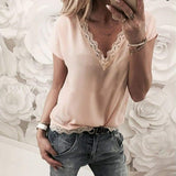 Blusa Leve com detalhe em Renda Sua Boutique