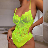 Body Renda Neon Sua Boutique