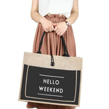 Bolsa Hello Weekend Sua Boutique