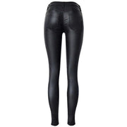 Calça Leather Zíper - Couro Ecológico Sua Boutique