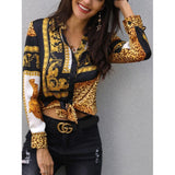 Camisa Animal Print Sua Boutique