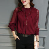 Camisa Chiffon Elegancy Sua Boutique