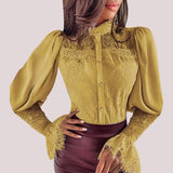 Camisa Chiffon Long Fashion Sua Boutique