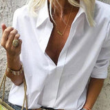 Camisa Decote V Sua Boutique