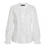 Camisa Flores em Renda Sua Boutique