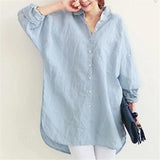 Camisa Linho Oversize Sua Boutique