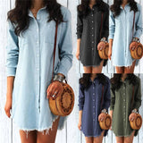 Camisa Long Denim Sharon Sua Boutique