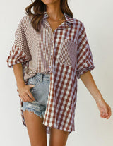 Camisa Long Xadrez Pop Sua Boutique