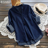 Camisa Moon Blue Sua Boutique