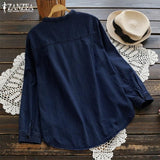 Camisa Moon Blue Sua Boutique