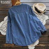 Camisa Moon Blue Sua Boutique