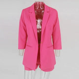 Conjunto Feminino - Blazer com Shorts Alfaiataria Sua Boutique