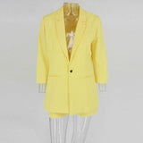 Conjunto Feminino - Blazer com Shorts Alfaiataria Sua Boutique