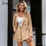 Conjunto Feminino Blazer com Shorts Streetwear Sua Boutique