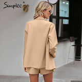 Conjunto Feminino Blazer com Shorts Streetwear Sua Boutique