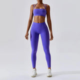 Conjunto Fitness Top e Legging Gabriela Sua Boutique