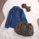 Conjunto Infantil Baby Girl Animal Print Sua Boutique