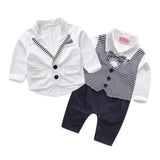 Conjunto Infantil Cardigan com Gravata Sua Boutique