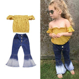 Conjunto Infantil - Yellow Babado Sua Boutique