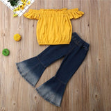 Conjunto Infantil - Yellow Babado Sua Boutique