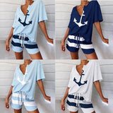 Conjunto Navy Shorts e Camisa Sua Boutique