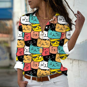 Camisa Cat Love Sua Boutique