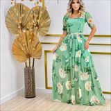 Vestido Longo Floral Veneza Sua Boutique