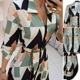 Vestido Midi Geometric Sua Boutique