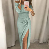 Vestido Sexy com Fenda Lateral Sua Boutique